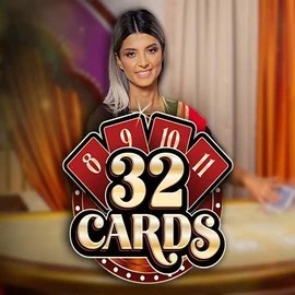 32 Cards slot logo by Ezugi at Efbet Casino