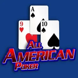 All American Poker online game logo by RTG (Reel Time Gaming) on efbets.gr