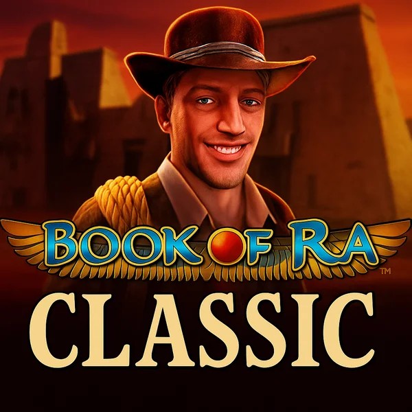 Slots logo of Book of Ra Classic from Novomatic at Efbet Casino