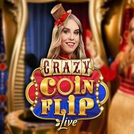 Crazy Coin Flip casino game by Evolution – featured logo at Efbet Casino