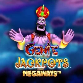 Genie Jackpots Megaways slot visual from Blueprint Gaming available on efbets.gr