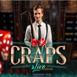 Live Craps logo by Evolution at Efbet Casino