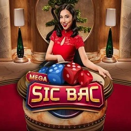 Mega Sic Bac slot logo by Pragmatic Play at Efbet Casino