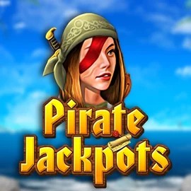 Pirate Jackpots slot logo by Belatra Games at Efbet Casino