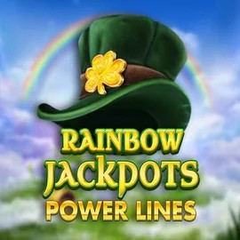 Rainbow Jackpots Power Lines slot icon by Red Tiger Gaming, available at Efbet Casino