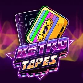 Retro Tapes game by Push Gaming – logo hosted on Efbet Casino