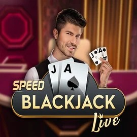 Official Live Casino logo: Speed Blackjack by Pragmatic Play at Efbet Casino